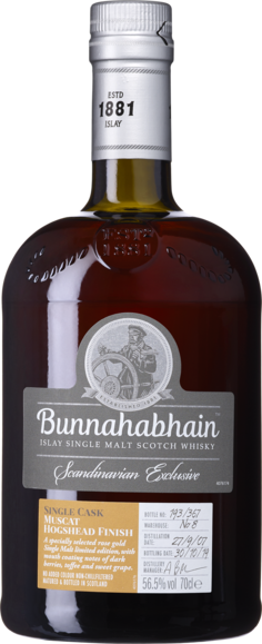 Bunnahabhain Muscat Hogshead Single Cask