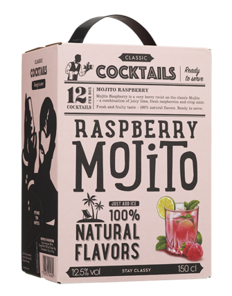 Classic Cocktails Raspberry Mojito 15L BiB