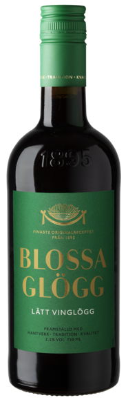 Blossa Lätt Vinglögg Röd