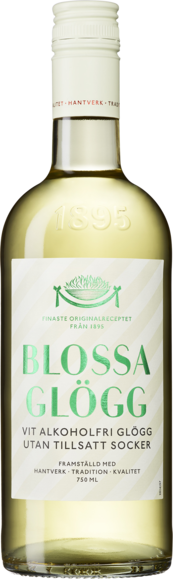 Blossa Utan Tillsatt Socker Vit Alkoholfri