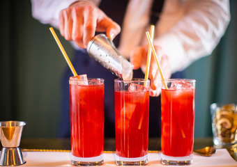 Razzycle - hållbar drink gjord på matsvinn från Scandic