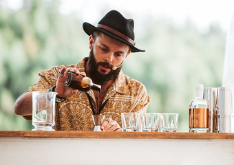Raphael Rendant vinnare av Hernö Gin Cocktail Awards 2019