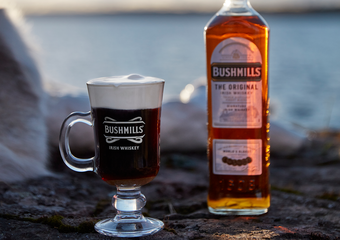 Irish Coffee med Bushmills